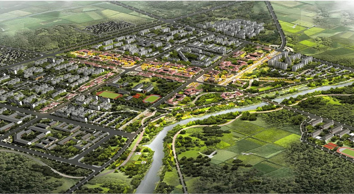 郫县唐元镇区城市设计