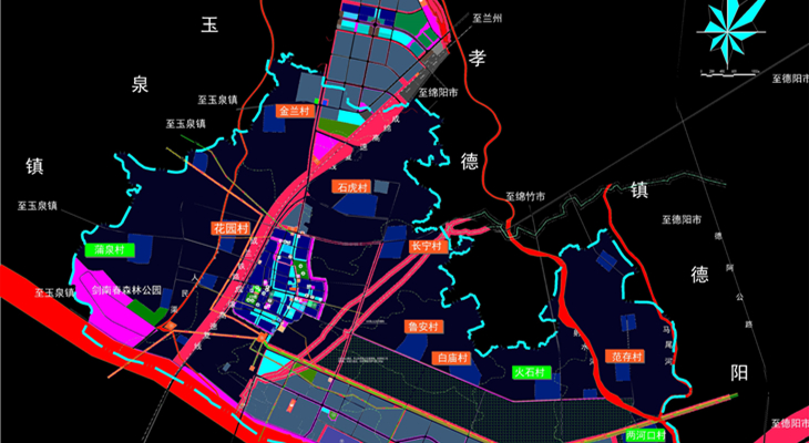 绵竹市新市镇总体规划修编（2014—2030）