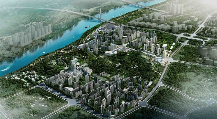 宜宾南岸西区鲁能集团建设项目集群