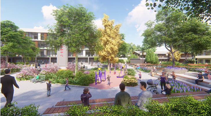 金凤社区公共空间更新视觉深化项目